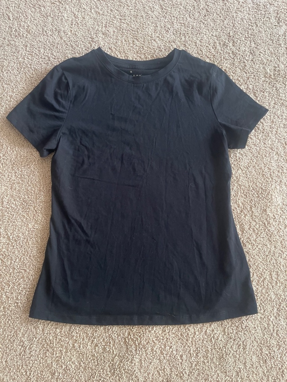 a new day Black Short-Sleeve Crewneck Tee